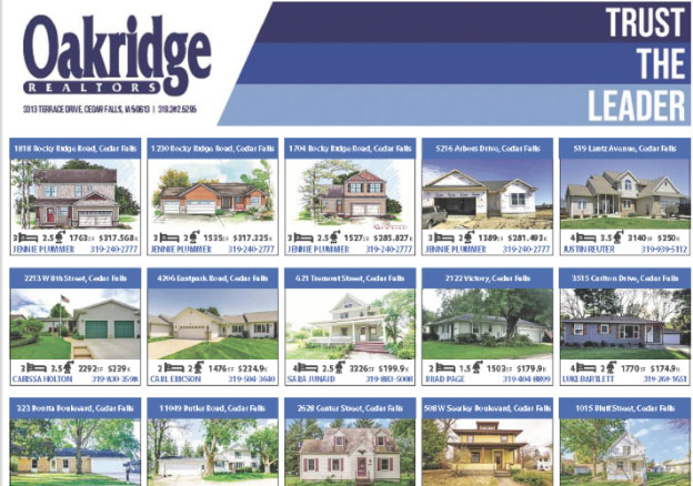 Oakridge old listing Page