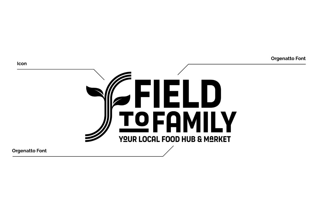 Field to Family logo construction